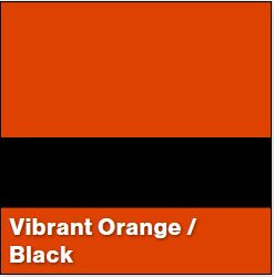 Vibrant Orange/Black SAFE-T-MARK 1/16IN - Rowmark Safe-T-Mark